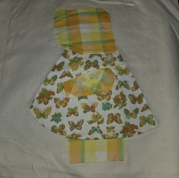 Vintage Sunbonnet Sue Quilt Squares Blocks Lot of 29 Varies Material - Picture 4 of 7